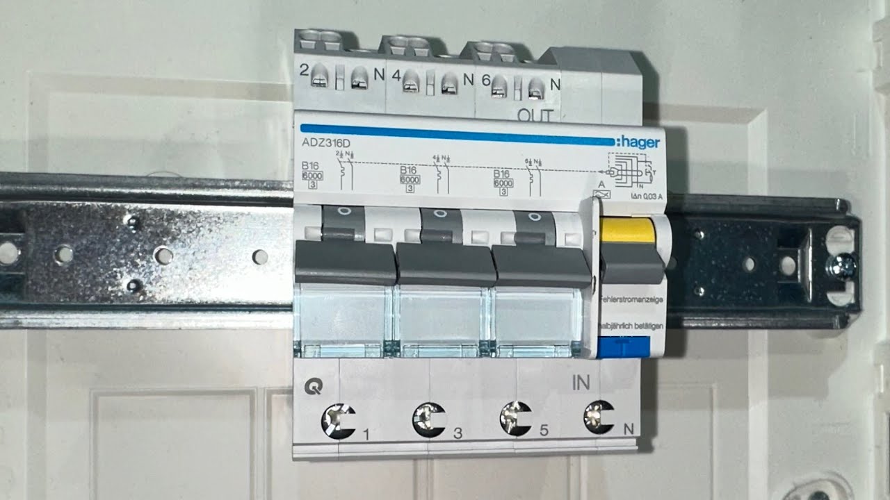 Intreruptor diferențial CUB 3x1P+N Hager - invitație Energy Expo