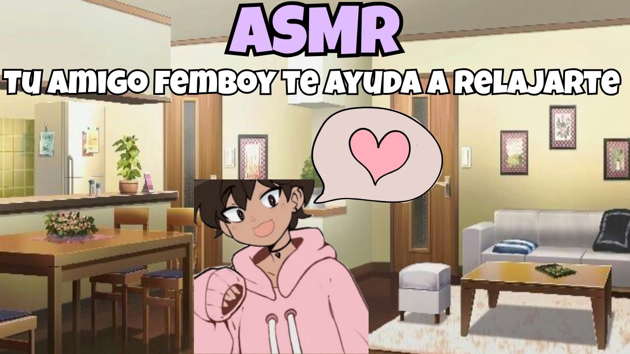 [ ASMR Femboy] Tu amigo femboy te ayuda a relajarte [ASMR Roleplay]