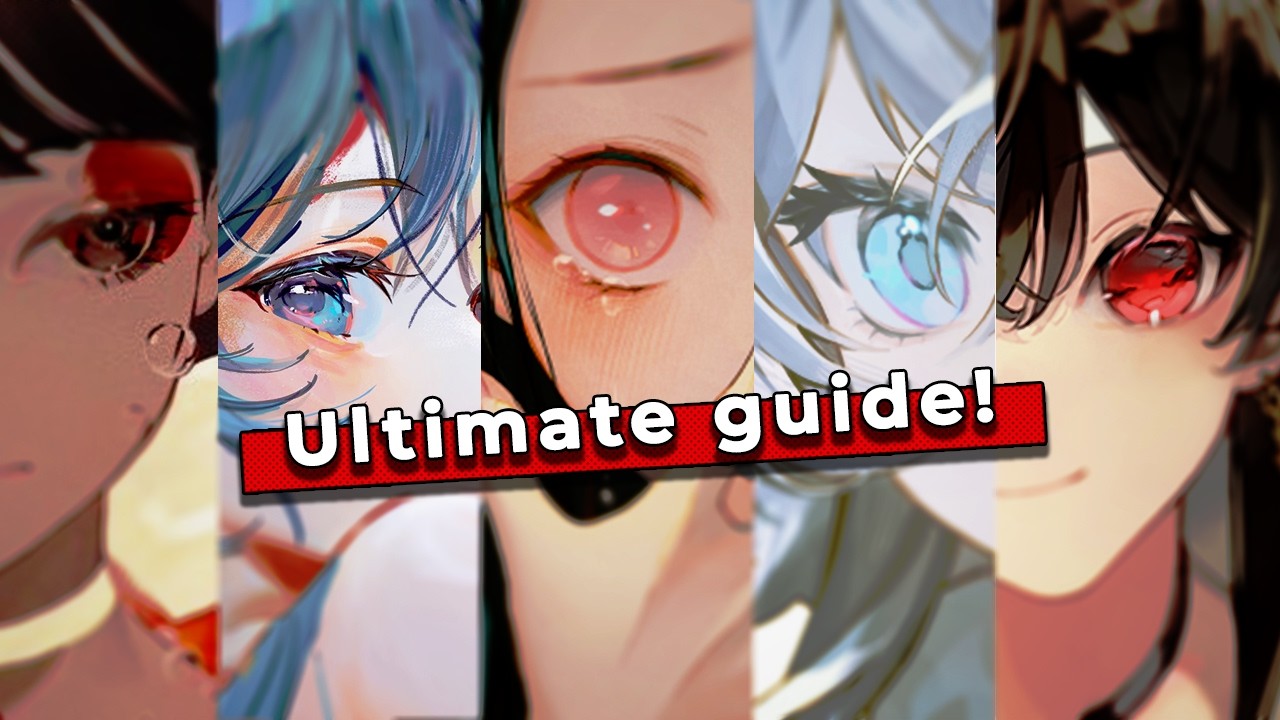 Tips To DRAW PERFECT EYES like these 5 ARTISTS!