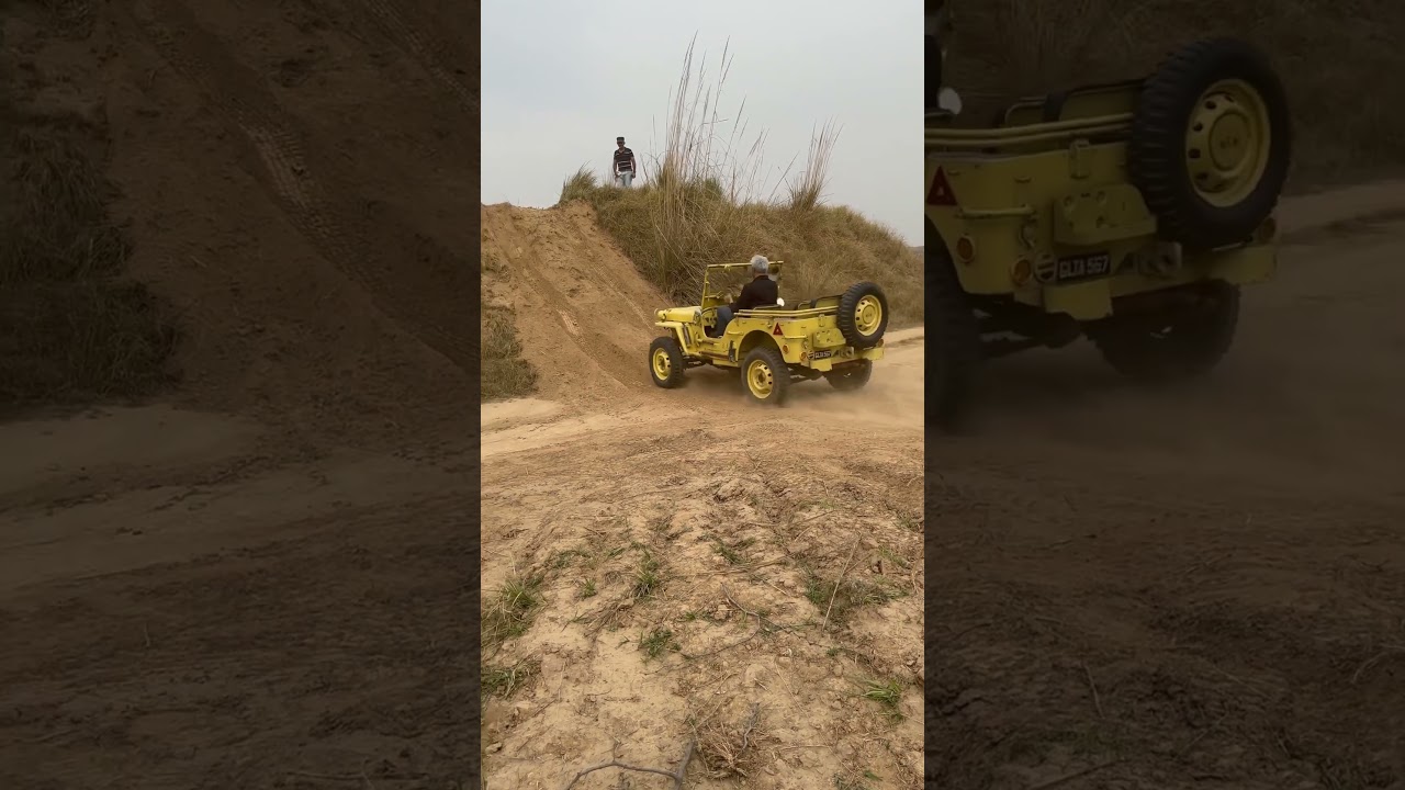 Ford GPW trying hard to do this track. #ford #gpw #willys #jeep #ijc #islamabad #pakistan #peelipari