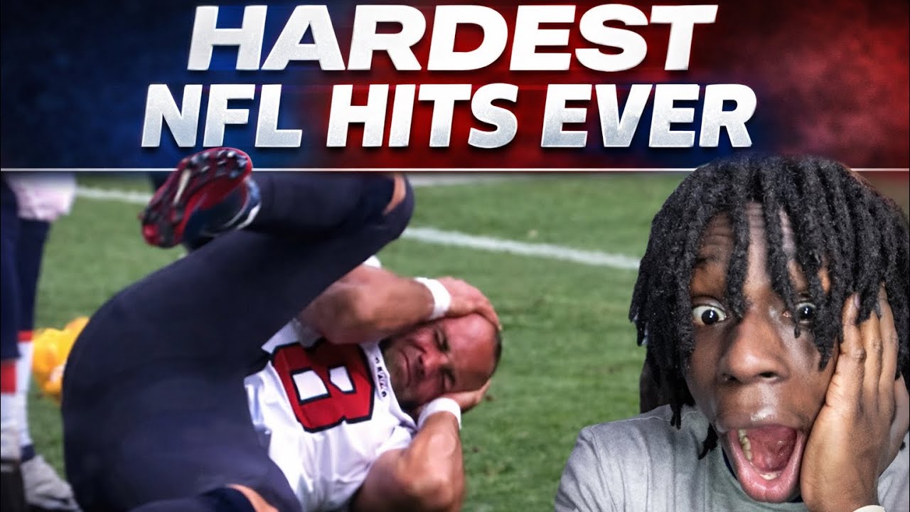 Reaction To The Hardest NFL HITS EVER !!