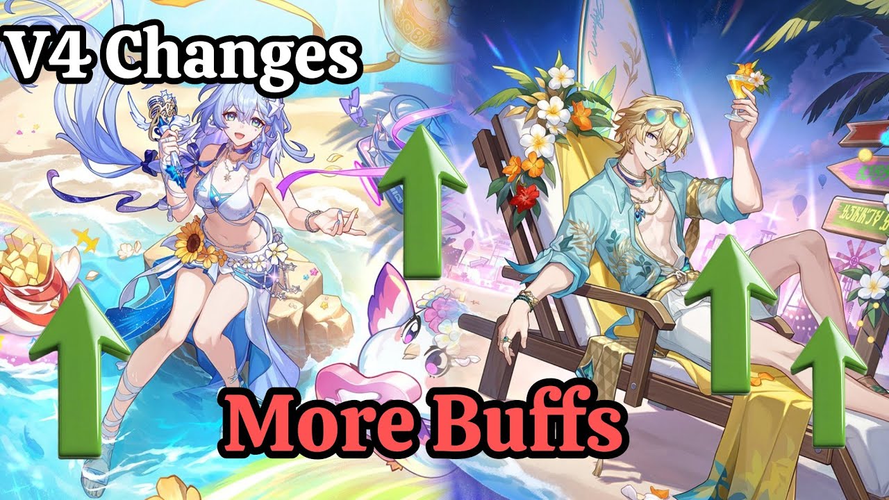 Huge Buff For Aventurine Sp & Robin Sp / V4 Beta Changes / Honkai Star rail 