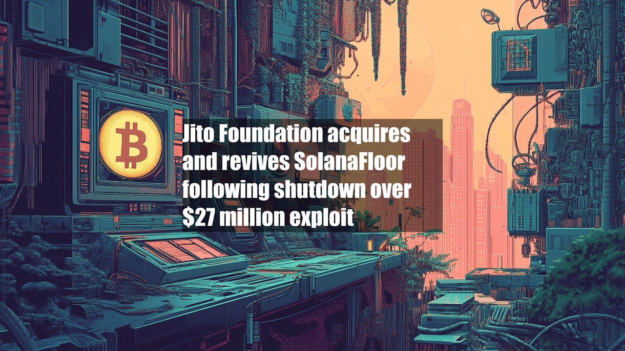 Jito Foundation acquires and revives SolanaFloor following shutdown over $27 million exploit