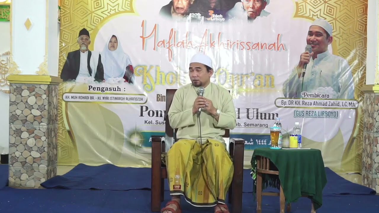 Pengajian Haflah dan Khotmil Quran | DR KH Reza Ahmad Zahid, Lc. MA (Gus Reza Lirboyo)