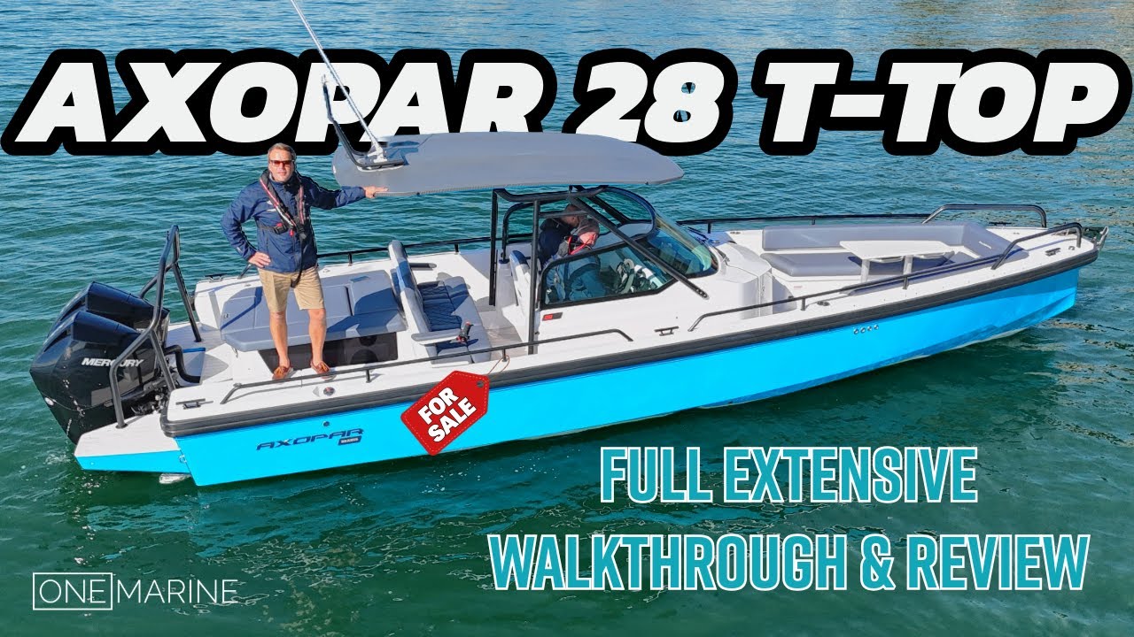 Лучший тур на Axopar 28 T-Top! — Пожалуй, идеальная лодка для однодневных поездок! — Рассмотрите ...