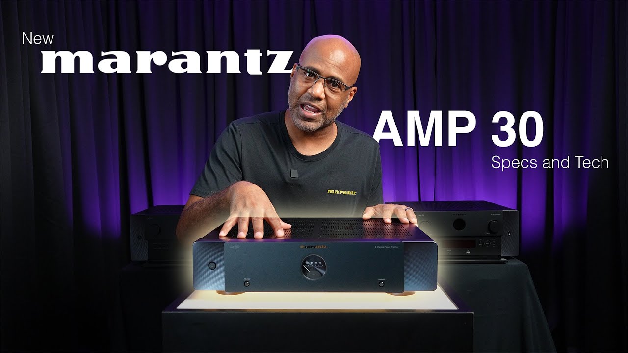 Meet the New Marantz AMP 30 — Built for Serious Audio