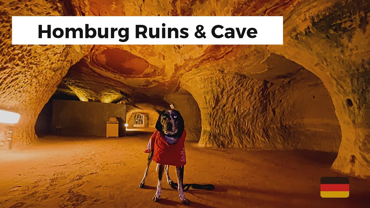 Sandstone Cave & Castle Ruins in Homburg | Schlossberghöhlen | Hohenburg | Germany