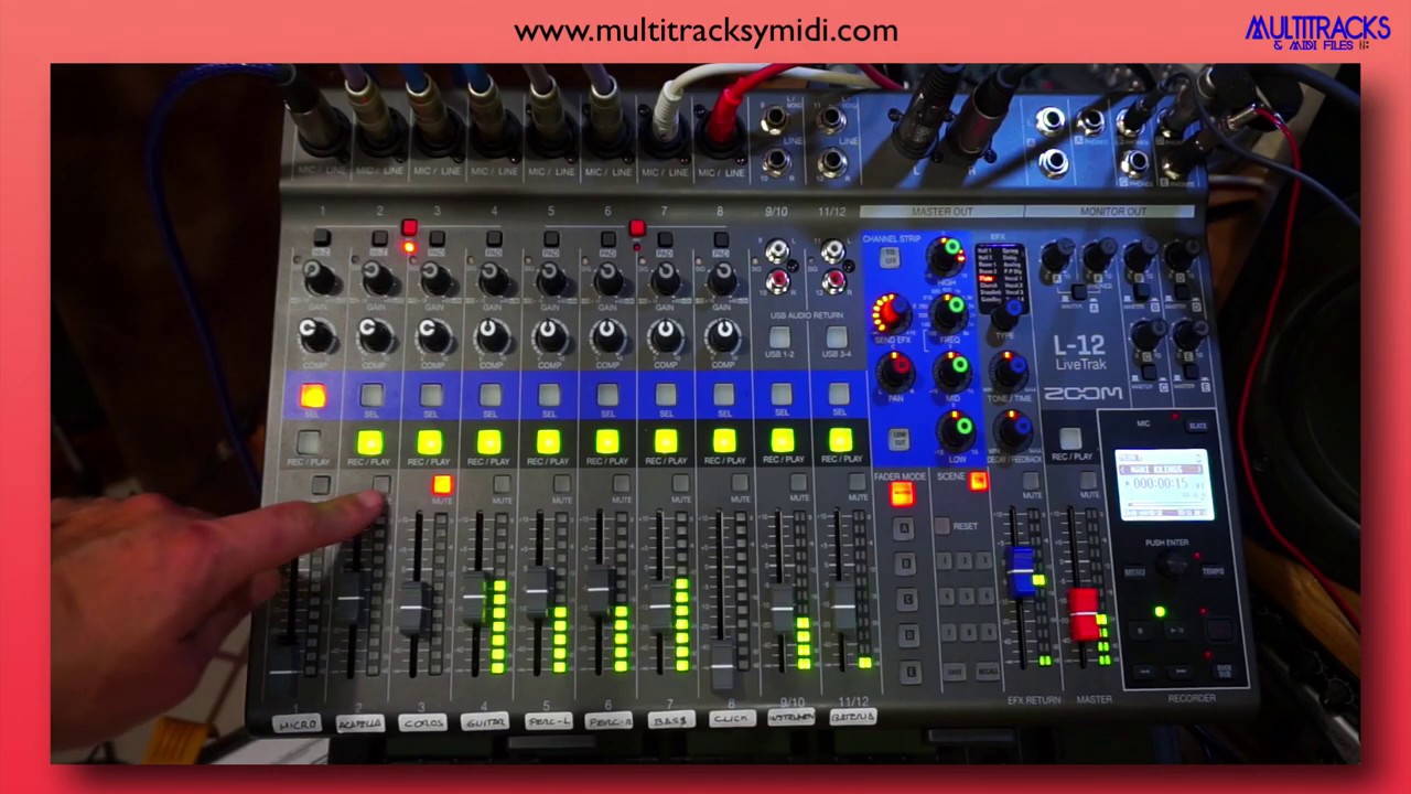 TODO sobre los Multitracks - 07   Mezcladora para multitracks