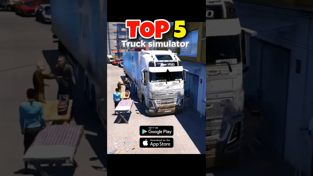 Top 5 best truck simulator Games for Mobile | Android and iOS #trucksimulator #truckersofeurope3