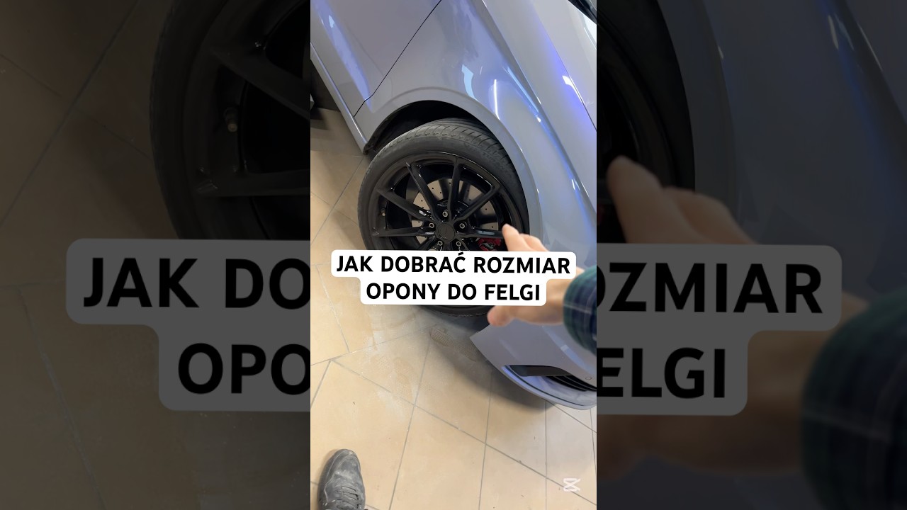 Jak dobrać rozmiar opony do felgi?