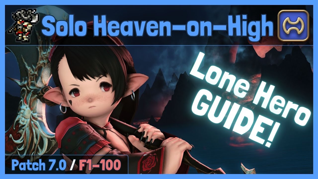 (Dawntrail) How to Solo Heaven-on-High (HoH) on Warrior (WAR) Tutorial / Guide - F1-100