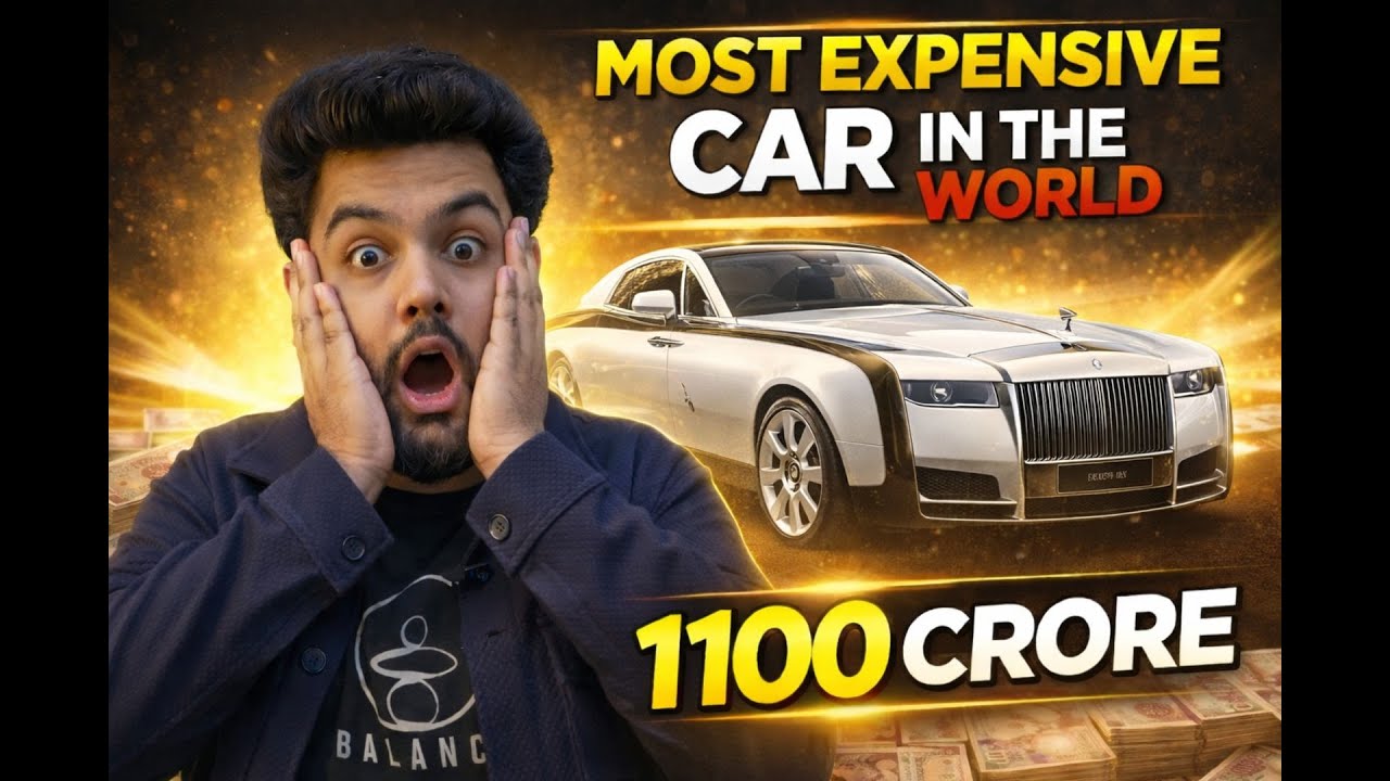 MOST EXPENSIVE CAR IN THE WORLD | दुनिया की सबसे महंगी कार | LUXURY CARS | THE CAR GUY