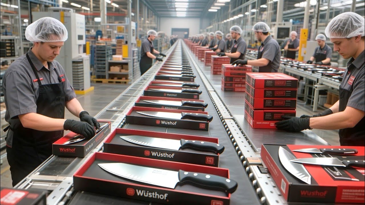 🔪 Wüsthof – Das geheime Herstellungsverfahren der bekanntesten Solinger Messer | Fabrika Manika