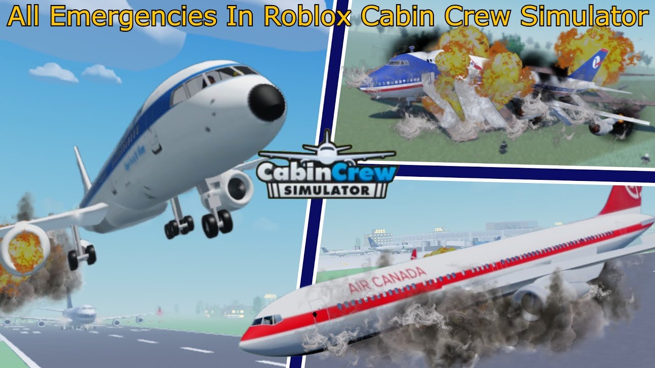 All Emergencies In Roblox Cabin Crew Simulator (Nov 2025)