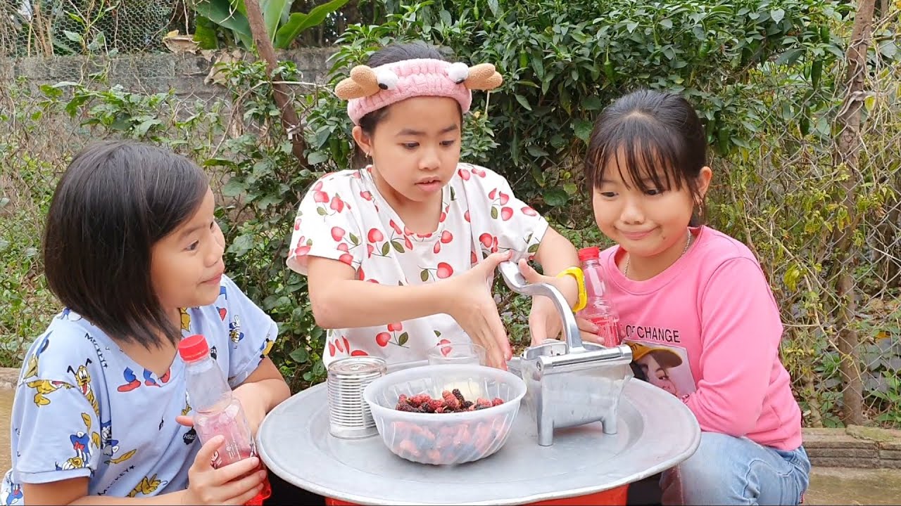 Lộc TiVi | L&agrave;m Ly Nước &Eacute;p D&acirc;u Nhắc Nhở C&aacute;c Em Biết Chia Sẻ
