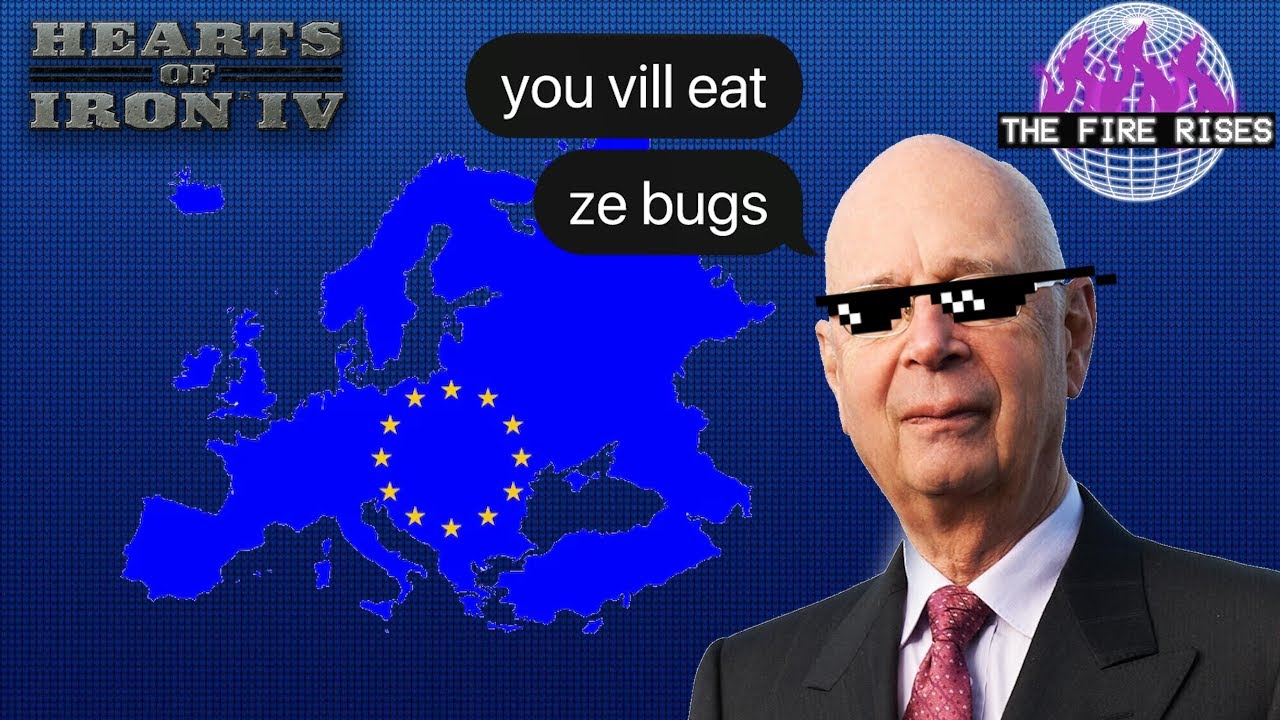 Klaus Schwab Establishes the New World Order | HOI4 The Fire Rises