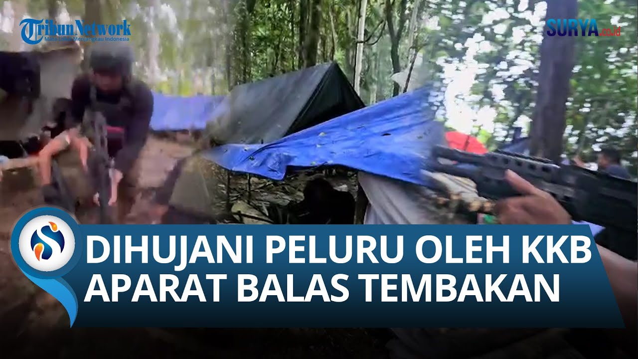 SERANGAN MENGEJUTKAN! Rombongan Komnas HAM dan Kapolda Dihujani Peluru KKB, Saling Balas Tembakan!!