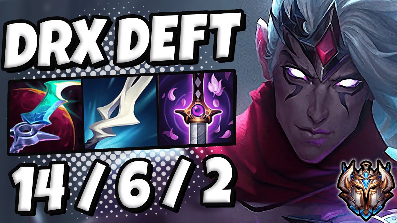 Deft Varus vs Caitlyn [ ADC ] Lol Korea Challenger Patch 11.24 ✅