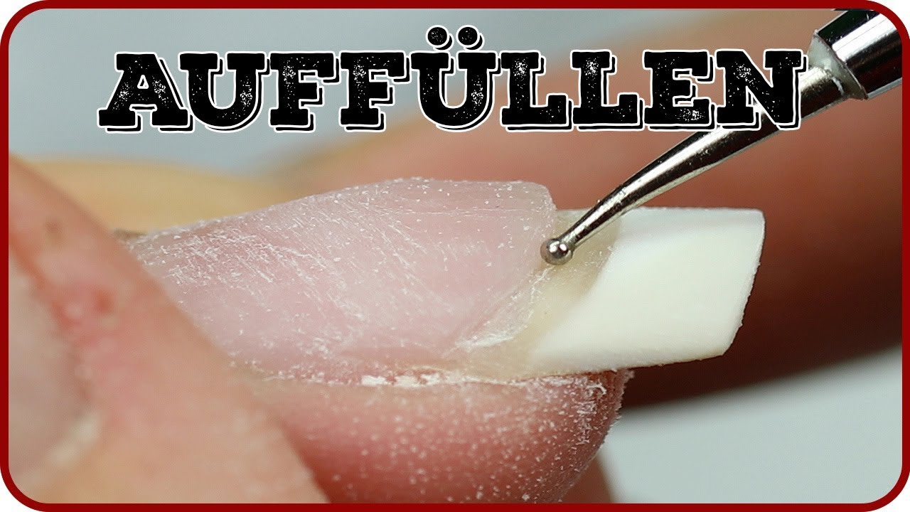 Auffüllen für Anfänger | Gelnägel und Acrylnägel White French