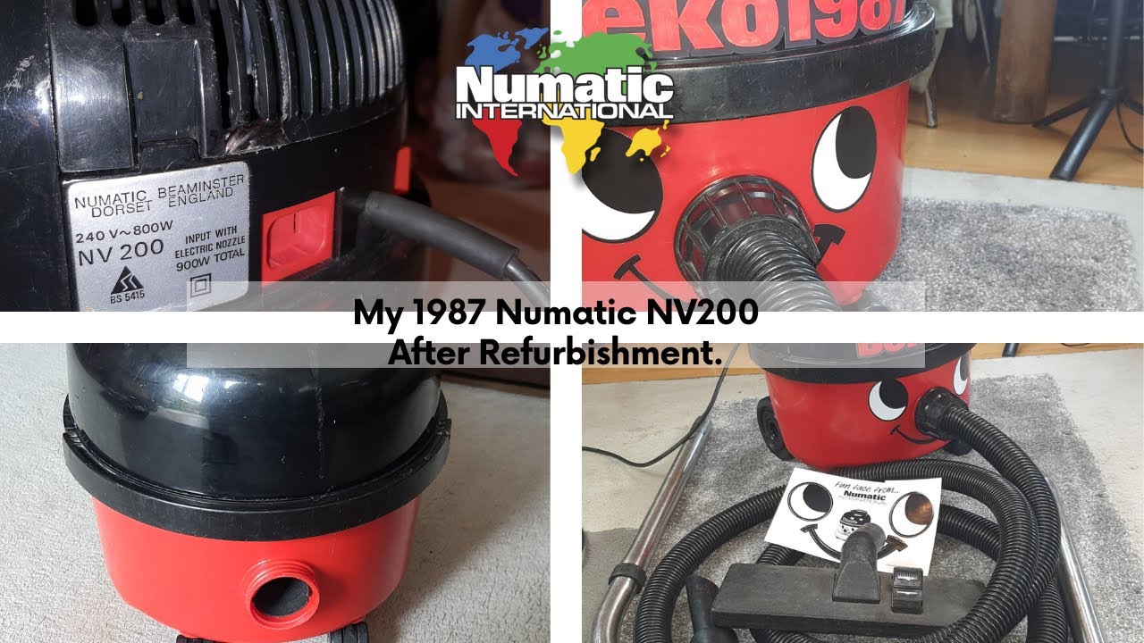 My Numatic NV200 - After Restoration!