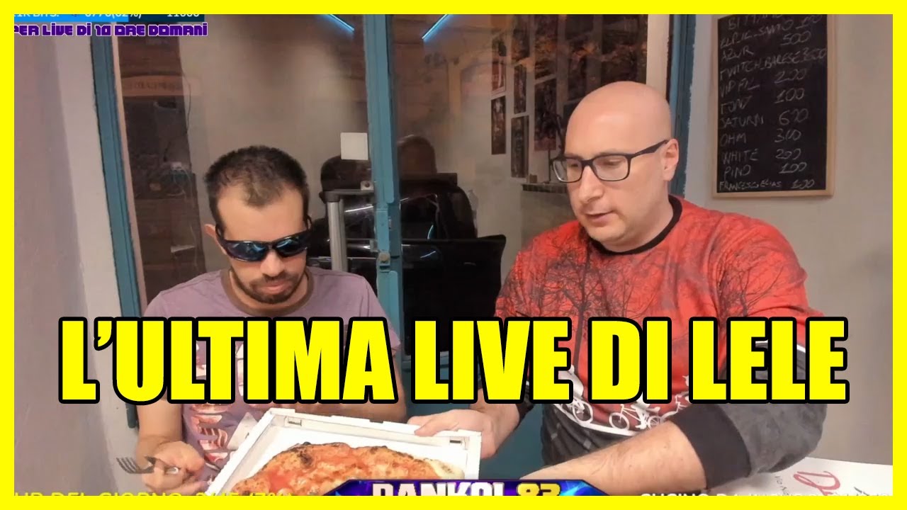L'ULTIMA APPARIZIONE DI LELE COLLY SU TWITCH da DANKOL