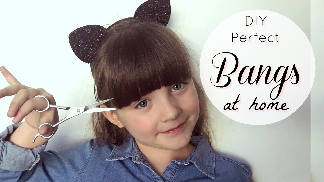 HOW I CUT MY DAUGHTERS BANGS ♡ plus her fav hairstyle!