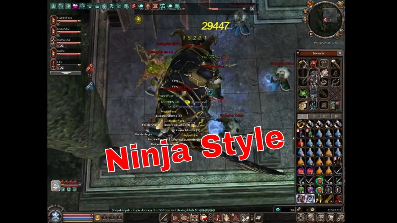 Metin2 Ro Ninja vs Nemere and Jotun