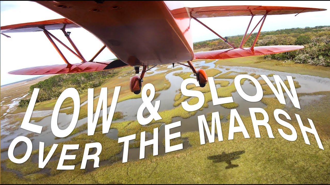 Amazing Views from a Rare Waco Biplane
