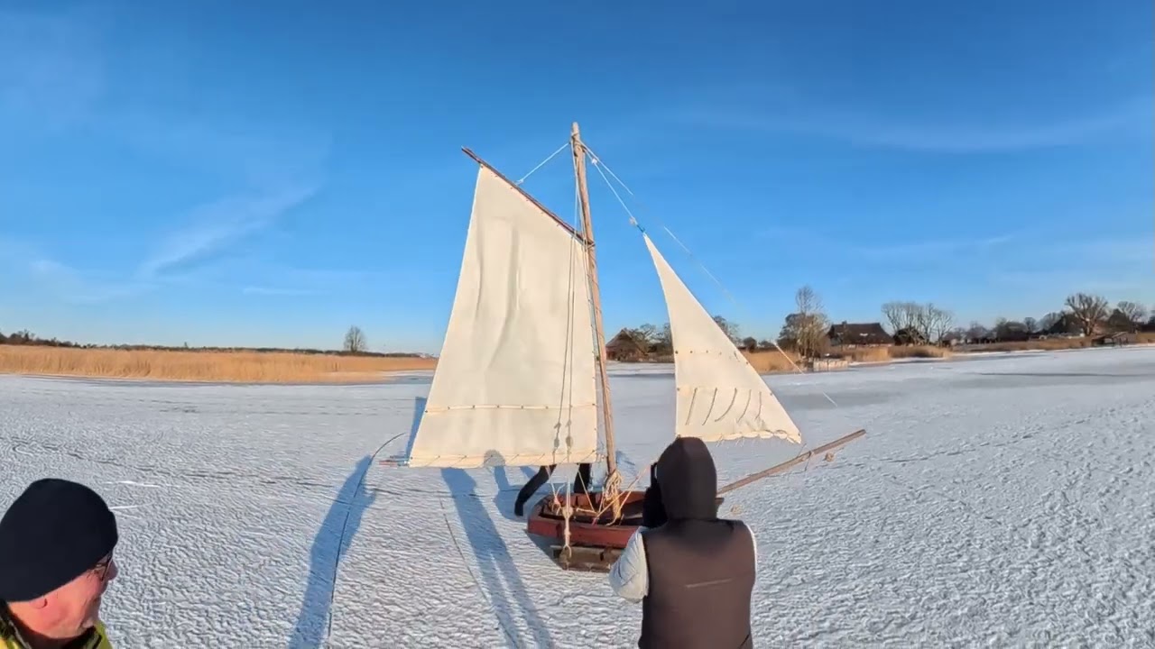 Eissegeln in Wustrow