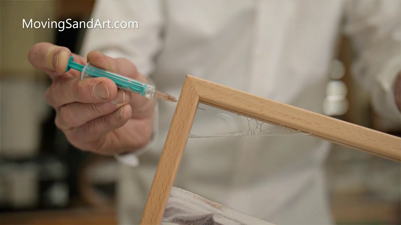 How to add water to your KB Collection Moving Sand Art