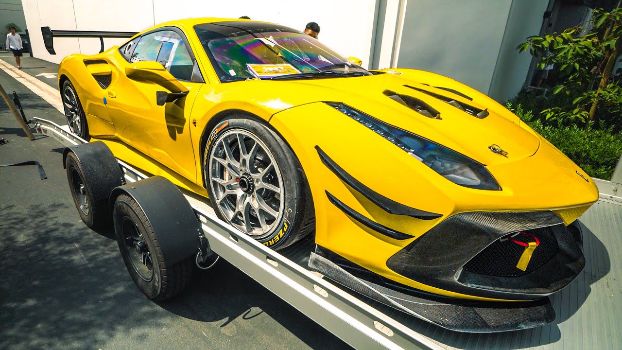 TAKING DELIVERY OF A $370,000 FERRARI 488 CHALLENGE EVO!