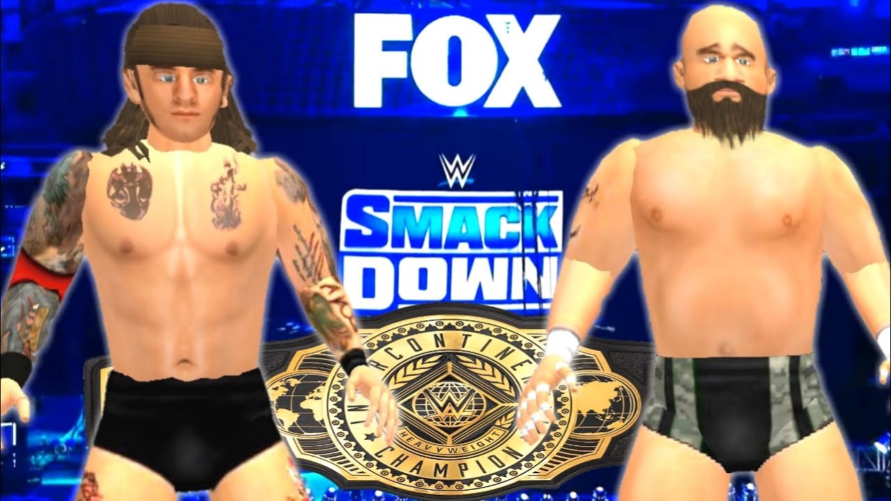 WR3D 2K22 - FRIEND vs FRIEND #wwesmackdown #wweintercontinentalchampionship WR3D2K22 CAREER MODE #18