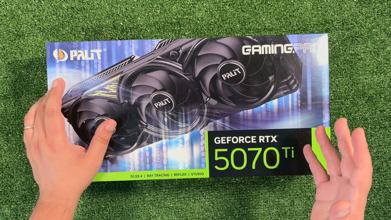 Unboxing RTX 5070 Gaming pro della Palit