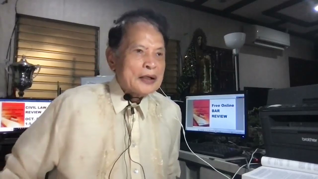 Dean Arturo M. de Castro,   civil law review  10 08 2022