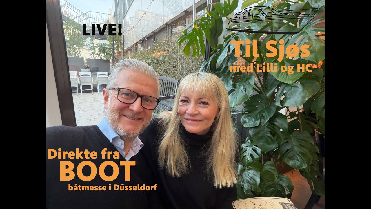 LIVE! Vi er på BOOT-messa. Lør 24. januar kl 18:00 #live #tilsjøs