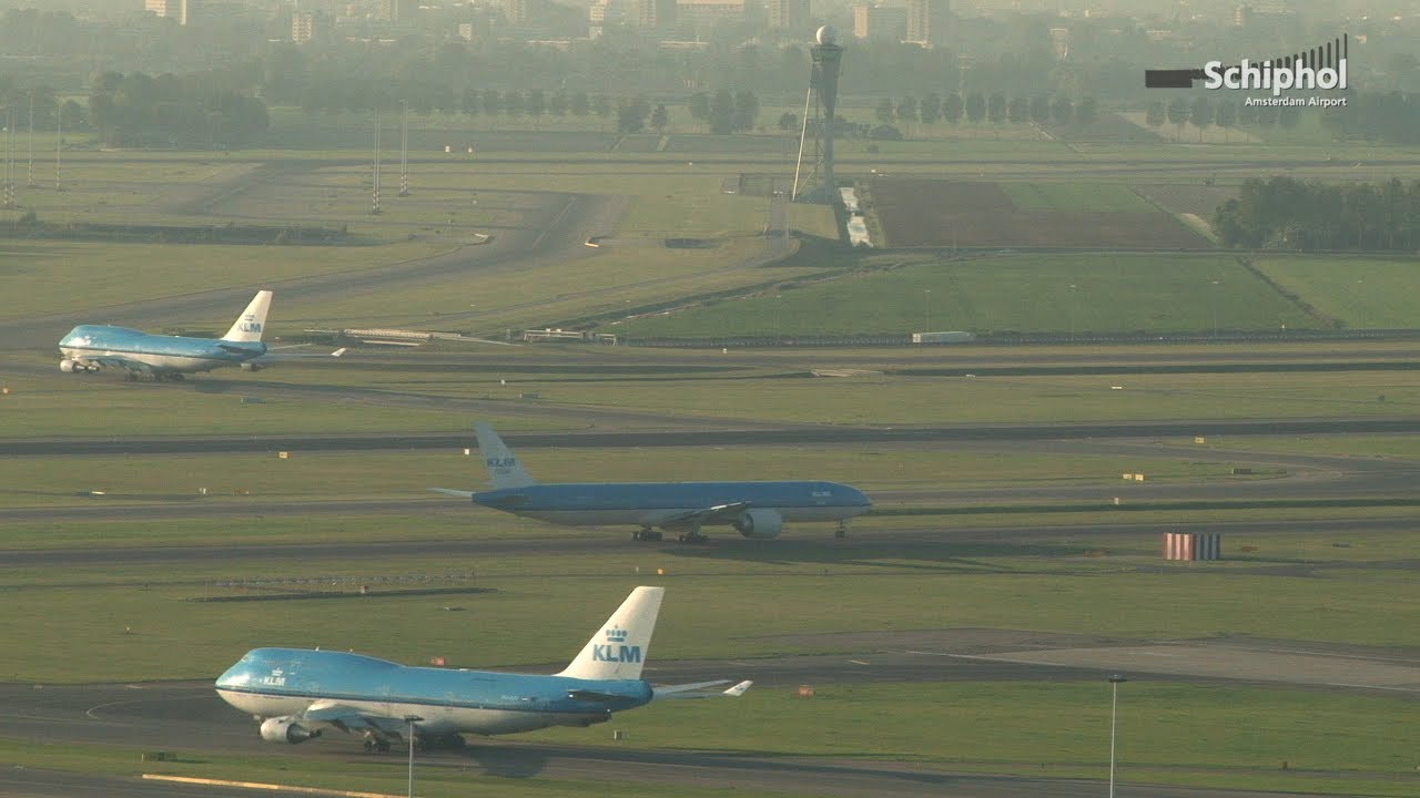 Hoe werkt het banenstelsel van Schiphol?