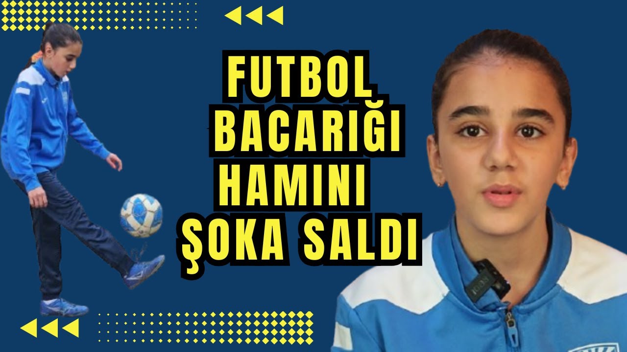 Cəlilabaddan olan 12 yaşlı futbolçu qızın inanılmaz Futbol məşqləri