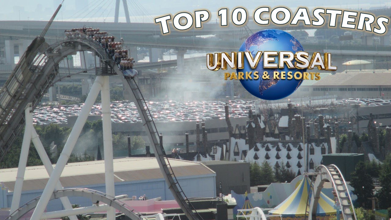 Top 10 Roller Coasters at Universal Theme Parks