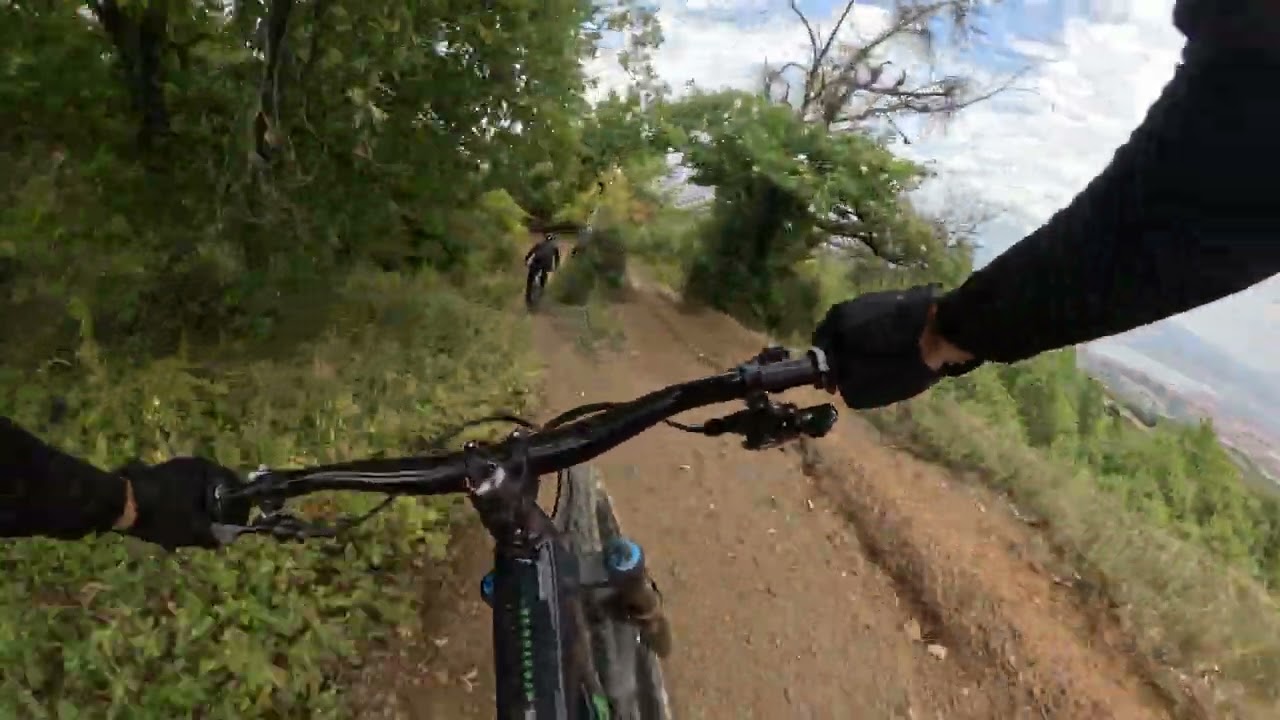 Chortiatis mountain Thessaloniki home trails - AK Orfano followcam Dimitris Georgiadis