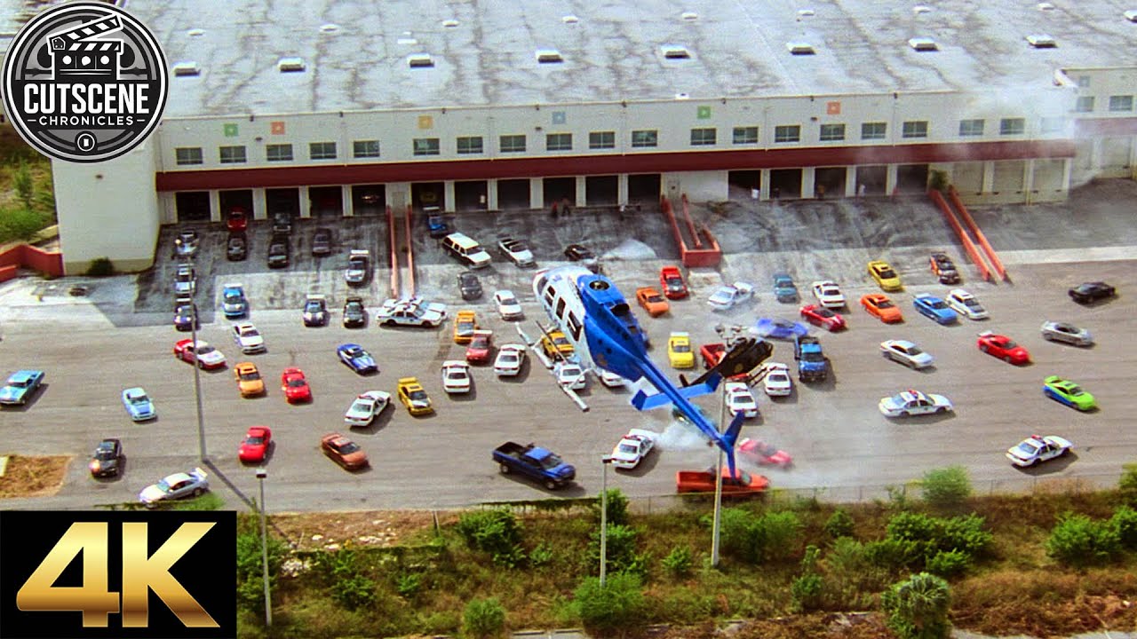 [4K UHD] Brian and Roman Outsmart The Police CUTSCENE | 2 Fast 2 Furious (2003)