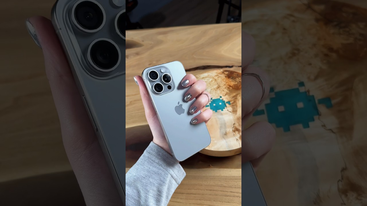 Распаковка iPhone 15 Pro Natural Titanium🩶