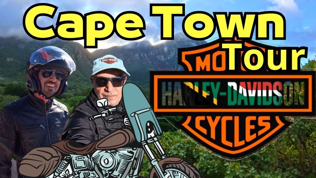كيب تاون الجميلة / شكرآ هارلي ديفيدسون كيبتاون / جولة بالدراجة النارية / Cape Town and beyond