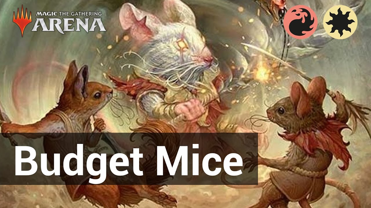 🔴⚪0 RARES! BUDGET BOROS MICE GAMEPLAY! | STANDARD BO1 FOUNDATIONS | MTG ARENA