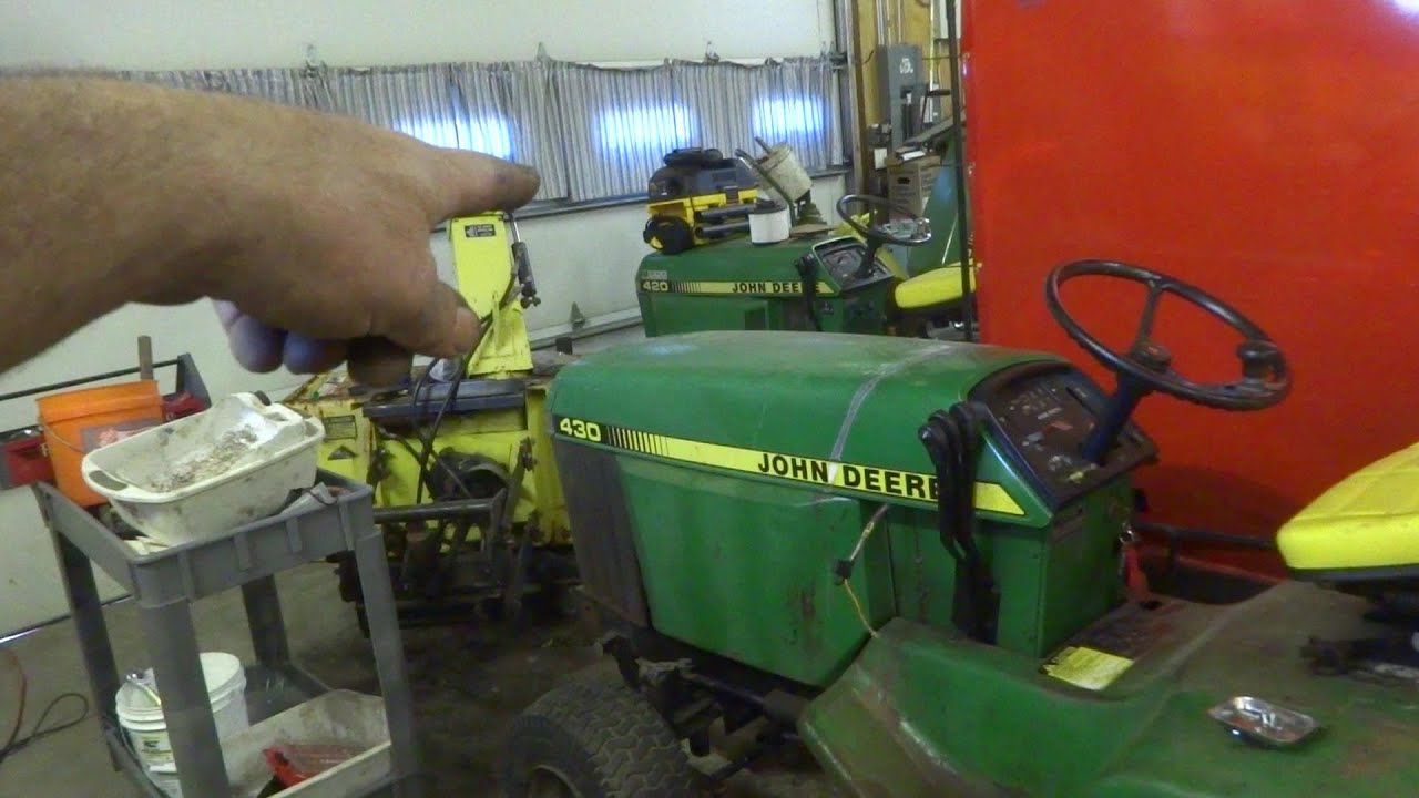 2022 THANKGIVEN SPECIAL JOHN DEERE 430 LAWN TRACKORS