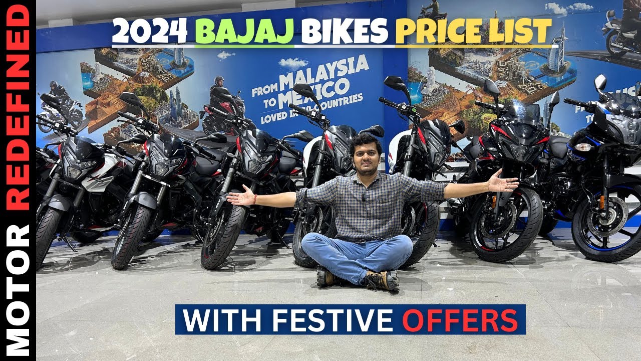 2024 All Bajaj Bikes Price List With Festival Offer | Ft. Pulsar N250, Pulsar, RS200, NS200 Etc.
