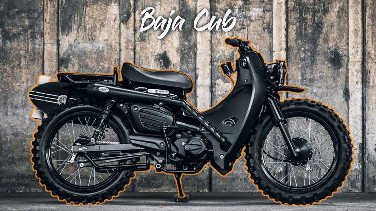 HONDA Super Cub 110i | Baja Cub Custom by K-Speed