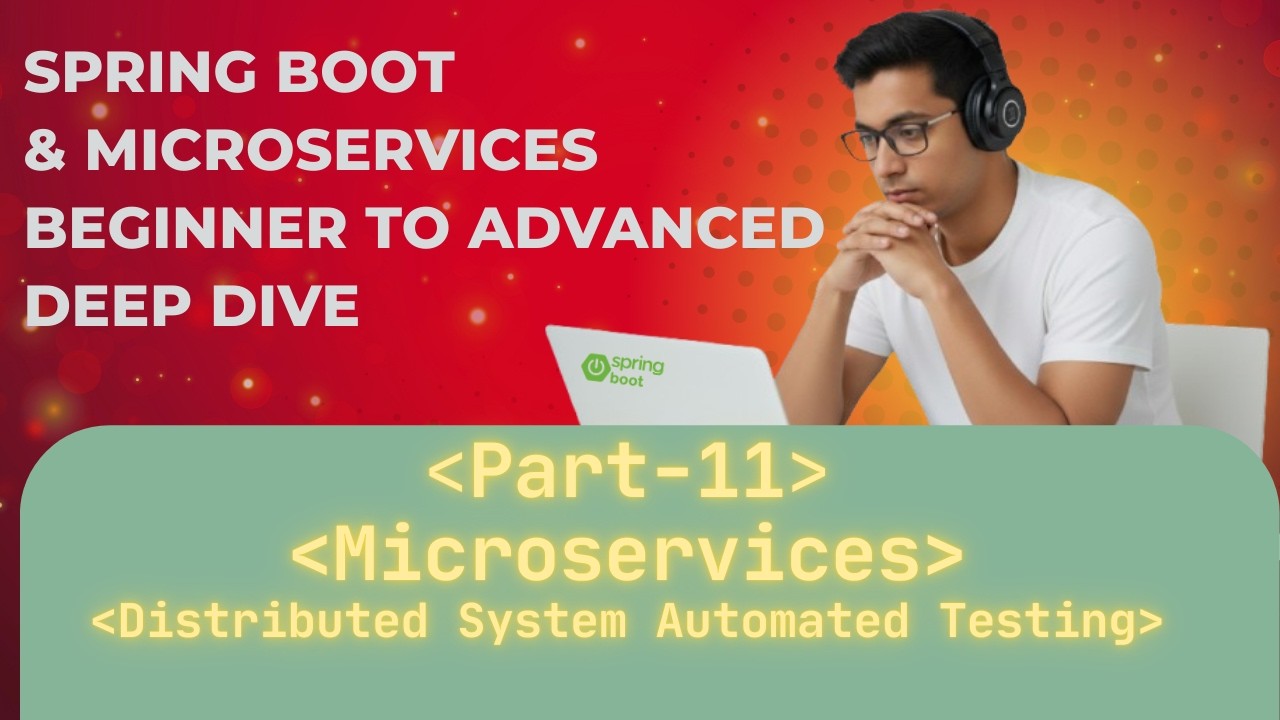 Spring Boot & Microservices | Part 11 | Automated Testing of Distributed Microservices