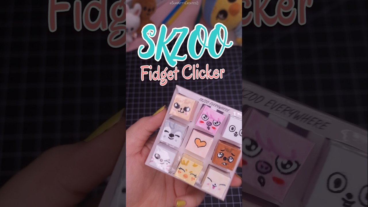 Turning SKZOO into a fidget clicker &hearts;️✨ Stray Kids DIY