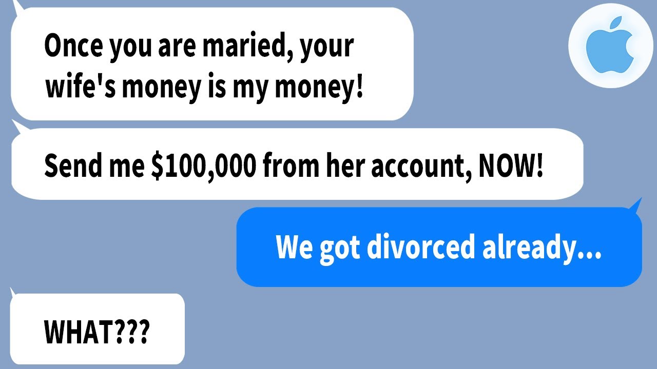 【Apple】My wife and I had to fake our divorce because of my toxic mother...
