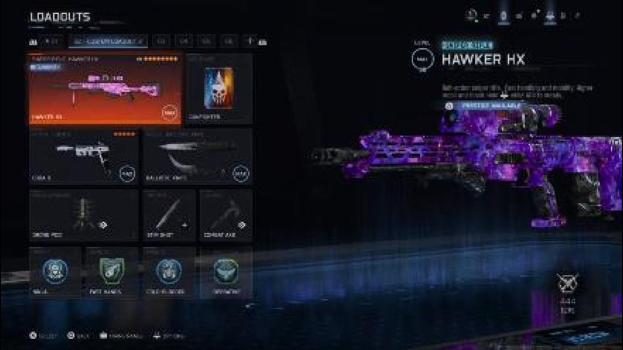 BEST DARK MATTER HAWKER HX SNIPER CLASS SETUP in BLACK OPS 7